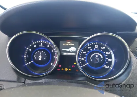 2014 Hyundai Sonata Se z USA, uszkodzony, nr VIN 5NPEC4AC3EH918431